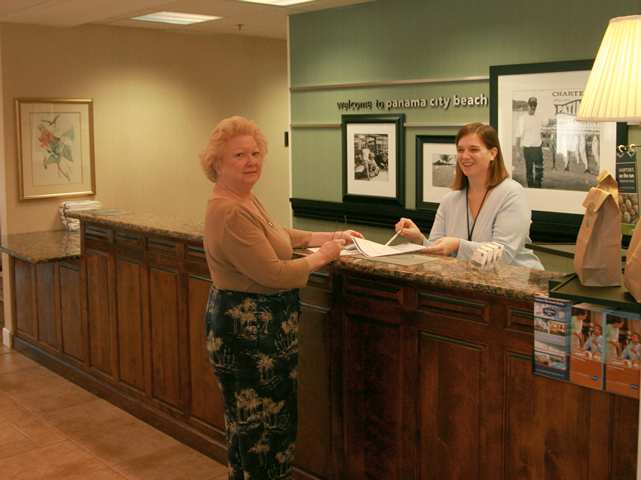 Hampton Inn By Hilton Panama City Beach Upper Grand Lagoon Intérieur photo